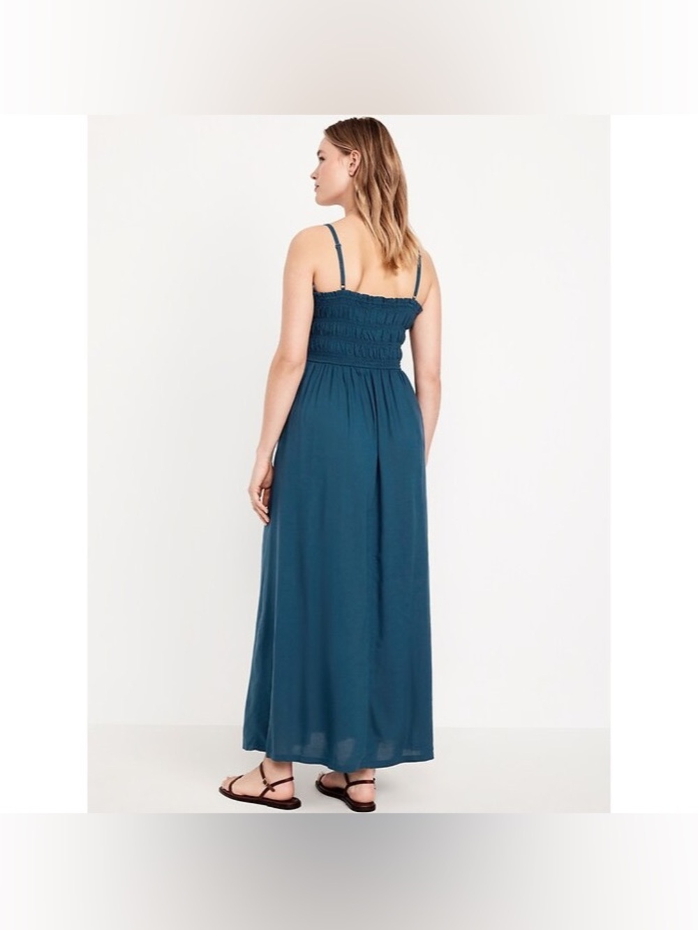 Old Navy Fit & Flare Sleeveless Maxi Dress - L - EUC! - Picture 4 of 8